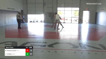 285 lbs Semifinal - Ben Kawczynski, Askren1 vs Jimmy Colley Colley, Team Donahoe