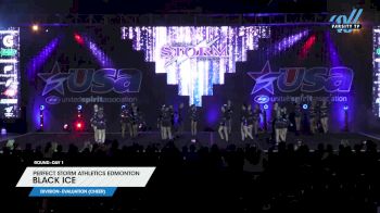 Perfect Storm Athletics Edmonton - Black Ice [2024 L3 Evaluation (Cheer) Day 1] 2024 USA All Star Super Nationals
