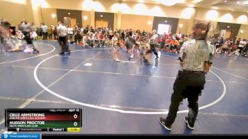 69 lbs Quarterfinal - Hudson Proctor, Delta Wrestling Club vs Cruz Armstrong, Sublime Wrestling Academy