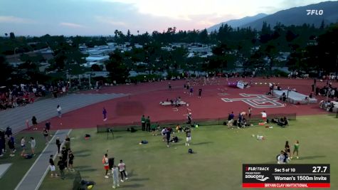 Women's 1500m Invite, Finals 5