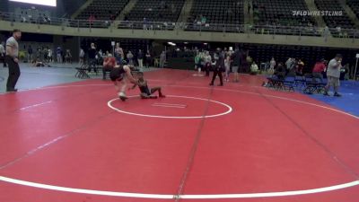 85 lbs Quarterfinal - Elijah DeLong, Great Falls vs Rei Pate, Chantilly