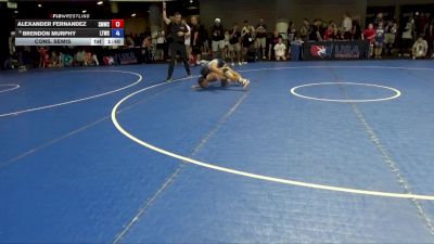 84 lbs Cons. Semis - Alexander Fernandez, Southern Maryland Wrestling Club WolfPack vs Brendon Murphy, Lost Tribe Wrestling Club