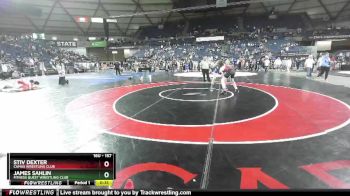 157 lbs Cons. Round 2 - Stiv Dexter, Camas Wrestling Club vs James Sahlin, Fitness Quest Wrestling Club