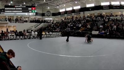 126 lbs Round 1 (16 Team) - Dontavious Gaines, Charles Drew vs Carson Kimbrough, Ola