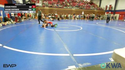 70 lbs Rr Rnd 2 - Logan Ponce, Raw Wrestling Club vs Gauge Huffman, Northwast Take Down Club