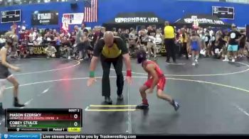 56 lbs Round 1 (6 Team) - Cobey Stulce, Team Gotcha vs Mason Ezersky, Combative Sports Athletic Center