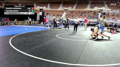 285-D3 Quarterfinal - Rigdon Anderson, American Leadership Academy - QC vs Dryden Pruitt, Sahuarita High School