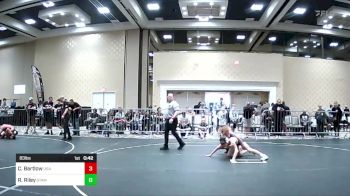 83 lbs Consi Of 4 - Cameron Bartlow, USA Gold WC vs Ronan Riley, Stampede WC