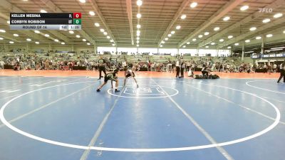 126 lbs Round Of 16 - Kellen Mesina, FL vs Corbyn Robison, UT