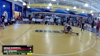 150 lbs Round 6 (8 Team) - Arthur Vanderpool, Bandits WC vs Gary Woessner, OutKast WC