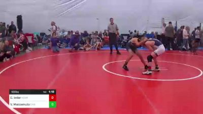 105 lbs Round Of 16 - Christopher Imler, Newport vs Vincenzo Mazzamuto, Carlisle