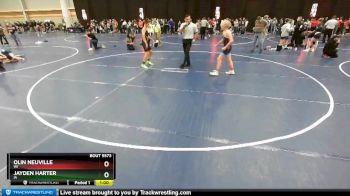 114 lbs Cons. Round 4 - Olin Neuville, WI vs Jayden Harter, IA