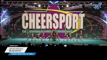 Dream Athletics - Blackout [2025 L4 Senior Coed - D2 - Small Day 2] 2025 CHEERSPORT National All Star Cheerleading Championship