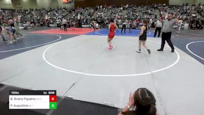 109 lbs Consi Of 4 - Belen Rivera Figueroa, South Reno WC vs Pyrsaeah Augustine, No Team