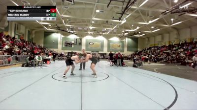 217 lbs Champ. Round 2 - Michael Maddy, Hilltop vs Levi Mincher, Imperial