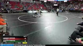 D3-182 lbs Quarterfinal - Dawson Webster, Cadott vs Jackson Ormond, Stratford