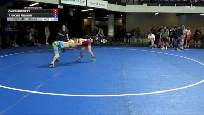 100 lbs Cons. Quarters - Caleb Kuberry vs Archie Nelson