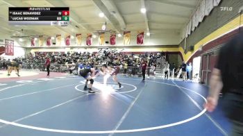 144 lbs Champ. Round 3 - Lucas Wozniak, Norco vs Isaac Benavidez, Paloma Valley