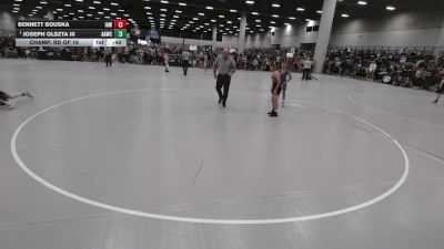 84 lbs Champ. Rd Of 16 - Joseph Olszta III, All American Wrestling Club vs Bennett Bouska, Immortal Athletics WC