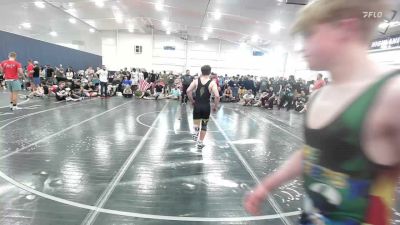 132 lbs Semifinal - Isaiah Bush, Metro All-Stars - HS vs Benjamin Dziuban, The Plumbers - HS