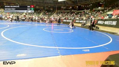 110 lbs Consi Of 4 - Stone Helmrichs, Immortal Athletics WC vs Brysen Frey, Pasco Wolfpack Wrestling Club