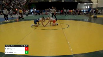 Quarterfinal - Darrick Stacey, Wyoming vs Karsten Johnson, Texas Wesleyan