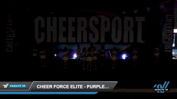 Cheer Force Elite - Purple Reign [2022 L4 Senior Day 1] 2022 CHEERSPORT - Toms River Classic