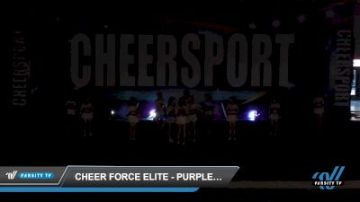 Cheer Force Elite - Purple Reign [2022 L4 Senior Day 1] 2022 CHEERSPORT - Toms River Classic