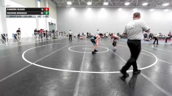 132 lbs Round Of 16 - Camden Olson, PA vs George Bringus, MO