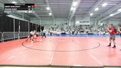 152 lbs Rr Rnd 1 - Henry McElligott, MetroWest United Red vs Braden Durst, The Shop 814