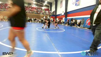 126 lbs Quarterfinal - Zoe Parish, Wagoner Takedown Club vs Pippa McCall, Fort Gibson Youth Wrestling
