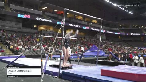 Allyson Steffensmeier - Bars, Iowa - 2022 Elevate the Stage Toledo presented by Promedica