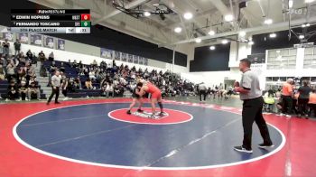 215 lbs 5th Place Match - Fernando Toscano, Santa Fe vs Edwin Hopkins, Westminster