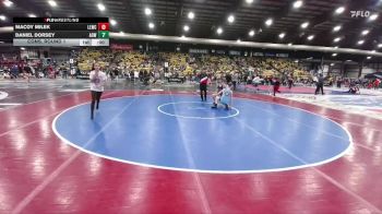 144 lbs Cons. Round 1 - Daniel Dorsey, American Outlaws Wrestling vs Macoy Milek, Lander Legacy Wrestling Club