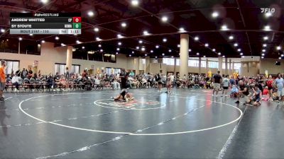 110 lbs 1st Place Match - Sy Stoute, North DeSoto Wrestling Academy vs Andrew Whitted, Champion`s Path