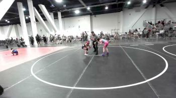 72 lbs Rr Rnd 2 - Sofia Munoz, California Grapplers vs Serenity Hetrick, Relentless