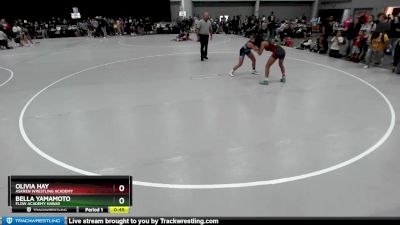 110 lbs Cons. Round 3 - Olivia Hay, Askren Wrestling Academy vs Bella Yamamoto, FLOW Academy Hawaii