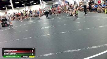 126 lbs Round 1 (4 Team) - Yianni Thomas, Savage WA Black vs Dante DePaul, Orchard South WC