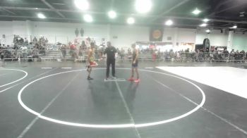 109 lbs Quarterfinal - Jose Breceda, Unattached vs Makoto Lattin, North Hawaii Wrestling
