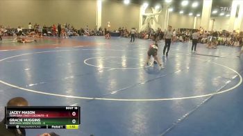 105 lbs Round 4 (8 Team) - Jacey Mason, Team Iowa Crazy Coconuts vs Gracie Huggins, Nebraska Widow Makers