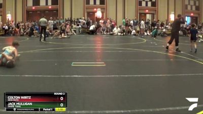 90 lbs Round 2 - Jack Mulligan, Shore Thing vs Colton Wirtz, Iron Faith