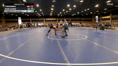 184 lbs C Of 16 #2 - TJ McDonnell, Oregon State vs David Alonso, California Baptist University