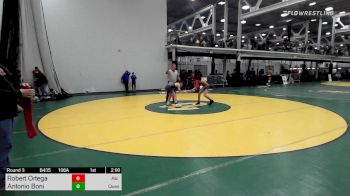 106A lbs Rr Rnd 3 - Robert Ortega, Atc / Arbor View Hs vs Antonio Boni, Quest/central Valley High School