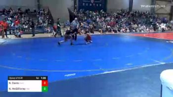 76 lbs Consolation - Nate Davis, Unattached vs Nickson McGillivray, 706wrestling