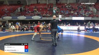 92 lbs Final - Hayden Zillmer, Minnesota Storm vs Michael Macchiavello, Titan Mercury Wrestling Club (TMWC)