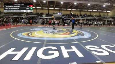 285 lbs Round Of 16 - Alejando Marino, Pilgrim vs Tyler Bergeron, Ponaganset