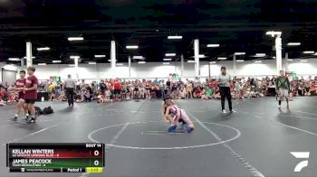 56 lbs Round 4 (8 Team) - Kellan Winters, U2 Upstate Uprising Blue vs James Peacock, Team Revolution