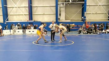 197 lbs Cons. Round 4 - Charles Maloy, Western New England vs Luke Hutton, Trinity (ct)