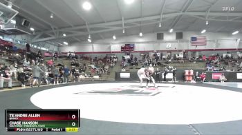 133 lbs Champ. Round 2 - Te`Andre Allen, Quincy vs Chase Hanson, Southwest Minnesota State