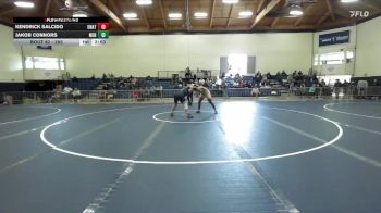 285 lbs Quarterfinal - Jakob Connors, Menlo NCWA vs Kendrick Salcido, Unattached